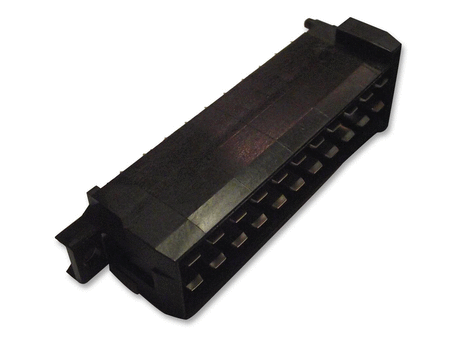 Rectangular Power Connector, Junior Power Timer Series, Through Hole, Header, 22 Contacts, 5 mm