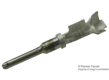 Rectangular Power Contact, AMPSEAL 16 Series, Tin Plated Contacts, Copper Alloy, Pin, Crimp, 18 AWG
