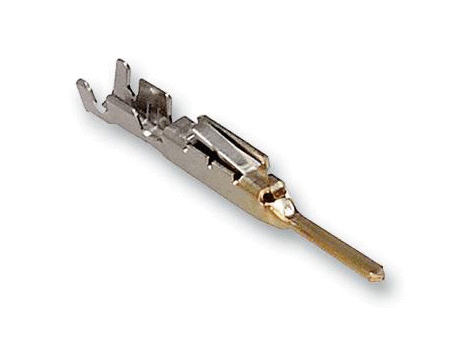 Rectangular Power Contact, Dynamic D-2000 Series, Gold Plated Contacts, Copper Alloy, Pin, Crimp