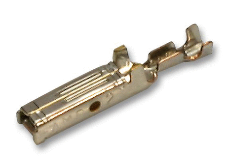 Rectangular Power Contact, Dynamic D-3000 Series, Gold Plated Contacts, Copper Alloy, Socket, Crimp