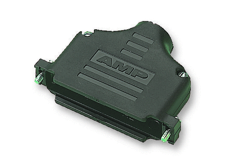 D Sub Backshell, AMPLIMITE Series, DA, 180Â°, ABS (Acrylonitrile Butadiene Styrene) Body