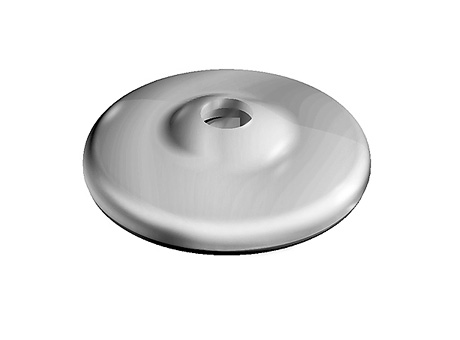 Base for Compact Feet, Stainless Steel