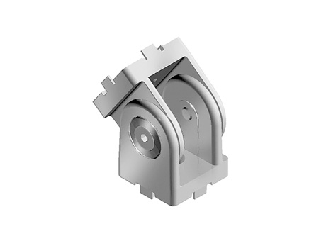 Pivot Joint 28/ 1.1" with Adjustable Friction, Die-cast Zinc