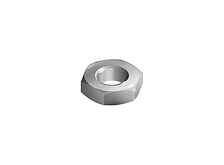 Nut DIN 934 for Threaded Rod, Steel/Stainless Steel