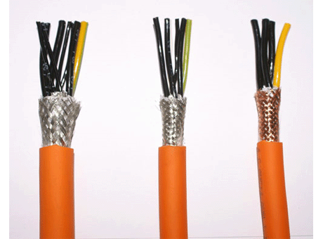 Power cables for brushless ans asynchronous motors