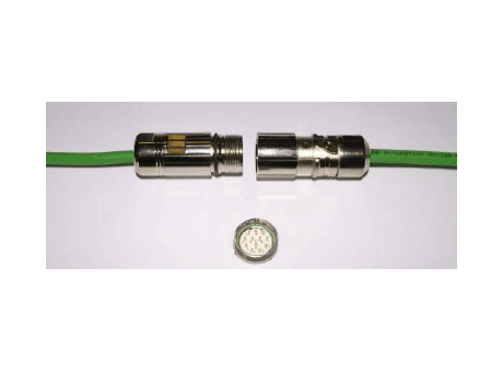 Assembled cables with connector M23 for brushless and encoders