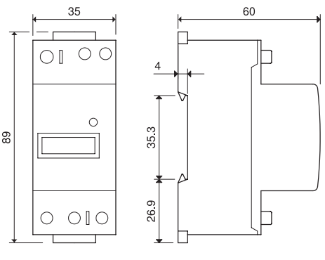 finder - Free CAD models - 7E Series - Energy meters - TraceParts