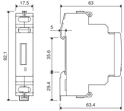 finder - Free CAD models - 7E Series - Energy meters - TraceParts
