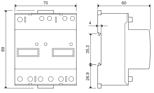 finder - Free CAD models - 7E Series - Energy meters - TraceParts