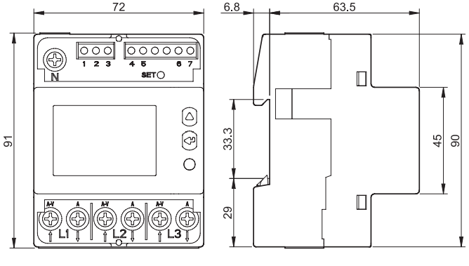finder - Free CAD models - 7E Series - Energy meters - TraceParts