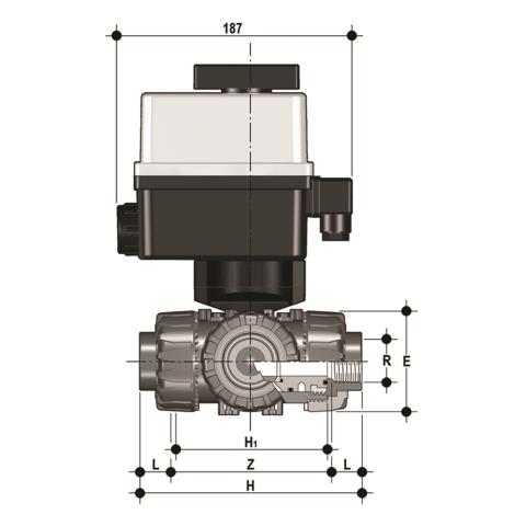 Dimensioned drawing