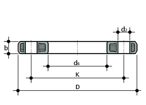 Dimensioned drawing