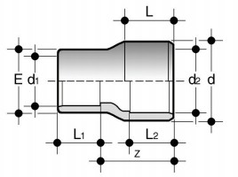 Dimensioned drawing