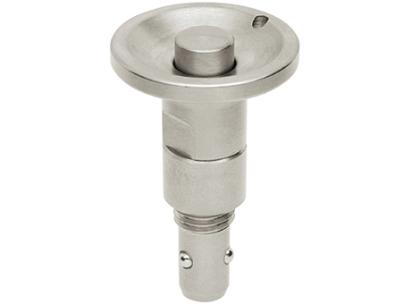One Touch Fasteners - Recessed Button Ball-Locking Clamps (QCBU)