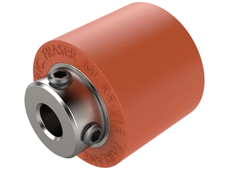 Rollers - Solid - Shaft Drive - Steel Insert - Inch