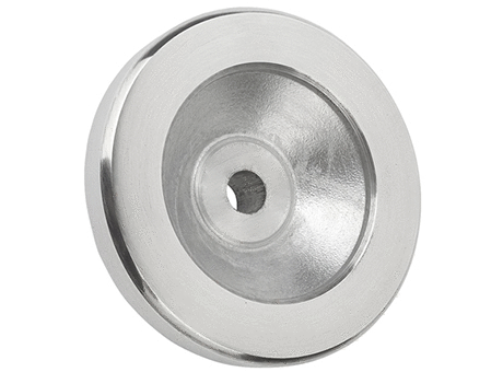 Hand Wheels - Disc - Aluminum - w/o Handle - Metric