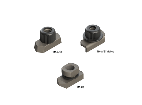 Tube clamps Series B (DIN 3015, Part 3), Rail nut TM
