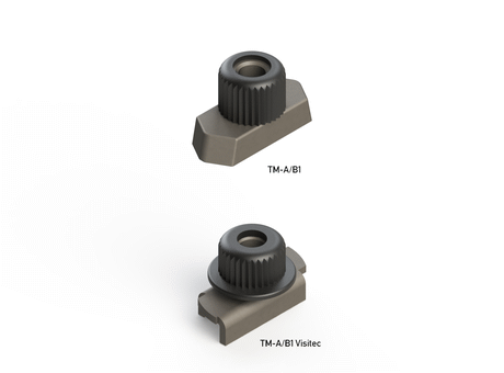 Tube clamps Series A (DIN 3015, Part 1), Rail nut TM