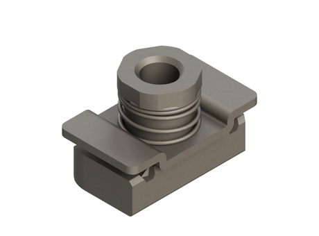 Tube clamps Series C (DIN 3015, Part 2), Fixed adaptor BA