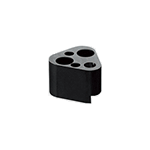 FYCRN-F - End Retainer Sets for NC Machining - Triangle Type - 32 mm Thick - For Shaped Punches/Dies - Body Only