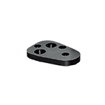 FYBPC - End Retainer Sets for NC Machining - For Round Punches With Locating Dowel Holes