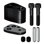 FYDP-AD - End Retainer Sets for NC Machining - For Round Button Dies With Locating Dowel Holes