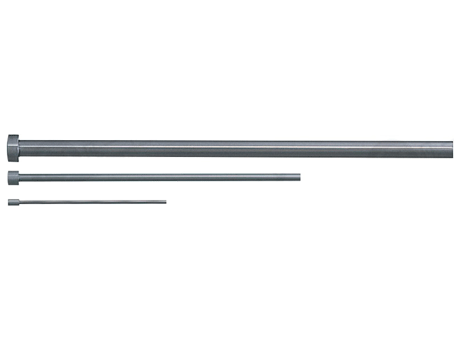 FYEPHVB - Straight Ejector Pins - High Speed Steel SKH51 - 4 mm Head - Configurable P Diameter and L Dimension Type - Tolerance L +0.01/0
