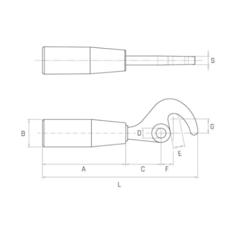 Dimensioned drawing
