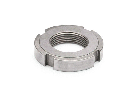DIN 1804 Slotted Locknuts, Stainless Steel