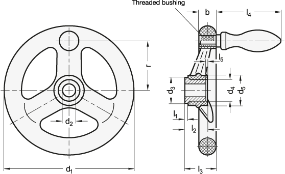 Dimension drawing