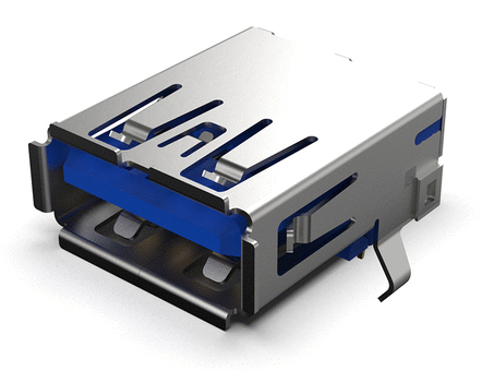 USB Connectors: 3D models - SOLIDWORKS, Inventor, CATIA V5