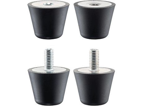 EH 25150. Rubber Endstop Buffers truncated cone form