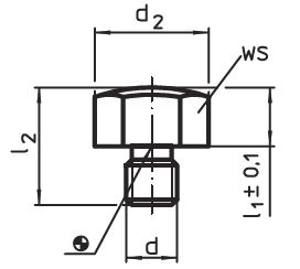 HALDER - Free CAD models - EH 22690. Screwed Rest Buttons, spherical ...