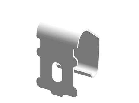 Spring Contact Groove HARWIN - Free CAD models - SMT Spring Contact (also known as Grounding ...