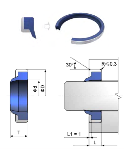 Hennig, Inc. - Free CAD models - SCW B CYLINDER WIPERS - TraceParts