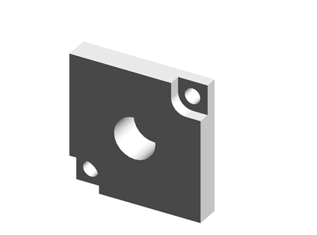 Pressure gauge adapter plate