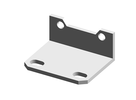 L - type filter holder
