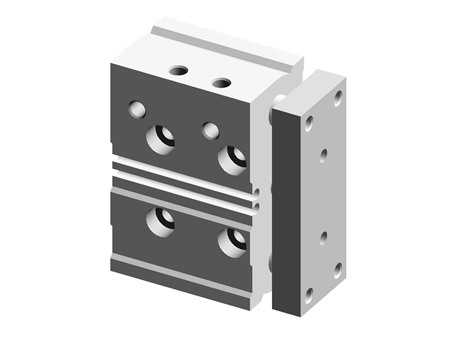 Guide cylinder - compact type - GY