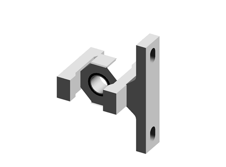 T shaped bracket spacer