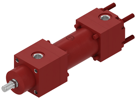 Hydraulic cylinders, VB 210 series - SF mounting