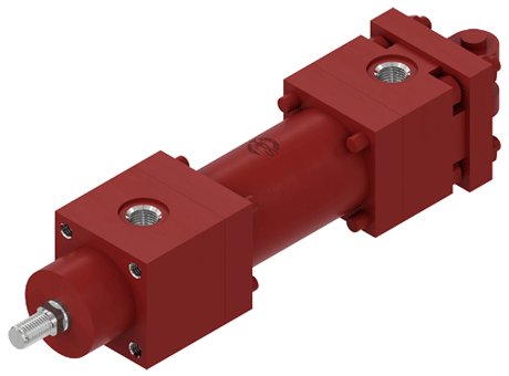 Hydraulic cylinders, VB 210 series - MP2 mounting