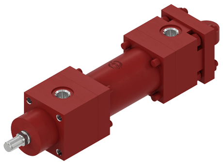 Hydraulic cylinders, VB 210 series - MP4 mounting