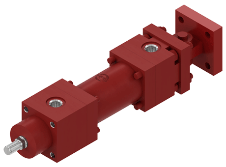 Hydraulic cylinders, VB 210 series - MF3 mounting