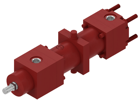 Hydraulic cylinders, VB 210 series - MT4 mounting