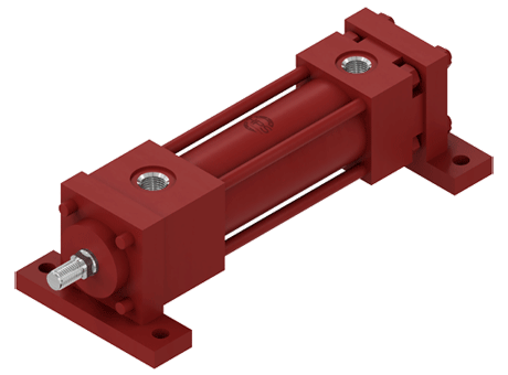Hydraulic cylinders, VT 160 series - MS1 mounting