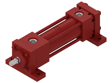 Hydraulic cylinders, VT 160 series - MS3 mounting