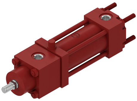 Hydraulic cylinders, VT 160 series - MT4 mounting