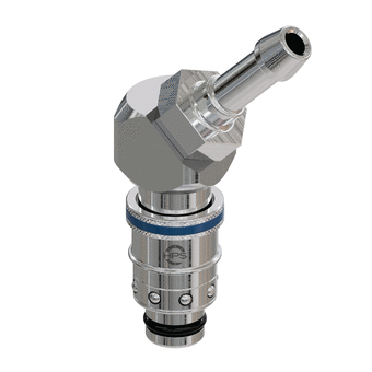 007 - 45° STRAIGHT PLUG FOR HOSE