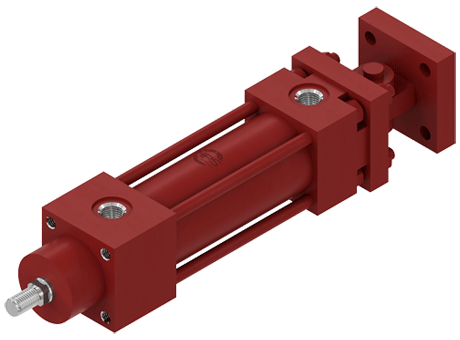 Hydraulic cylinders, VT 160 series - MF3 mounting