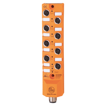 AC2489: AS-i input module; 134.5 x 30 x 23.5 mm; CompactM8 2 x 4 DI A/B; Connect